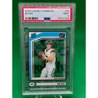 Bo Nix Rookie Card PSA 9 2024 Clearly Donruss #56 Denver Broncos