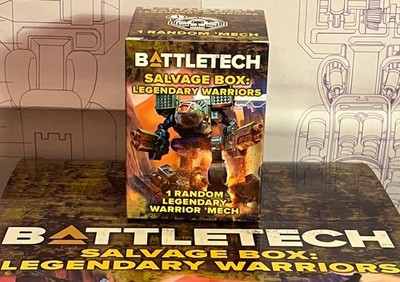 Legendary Warriors; Battletech Salvage Box; Sealed