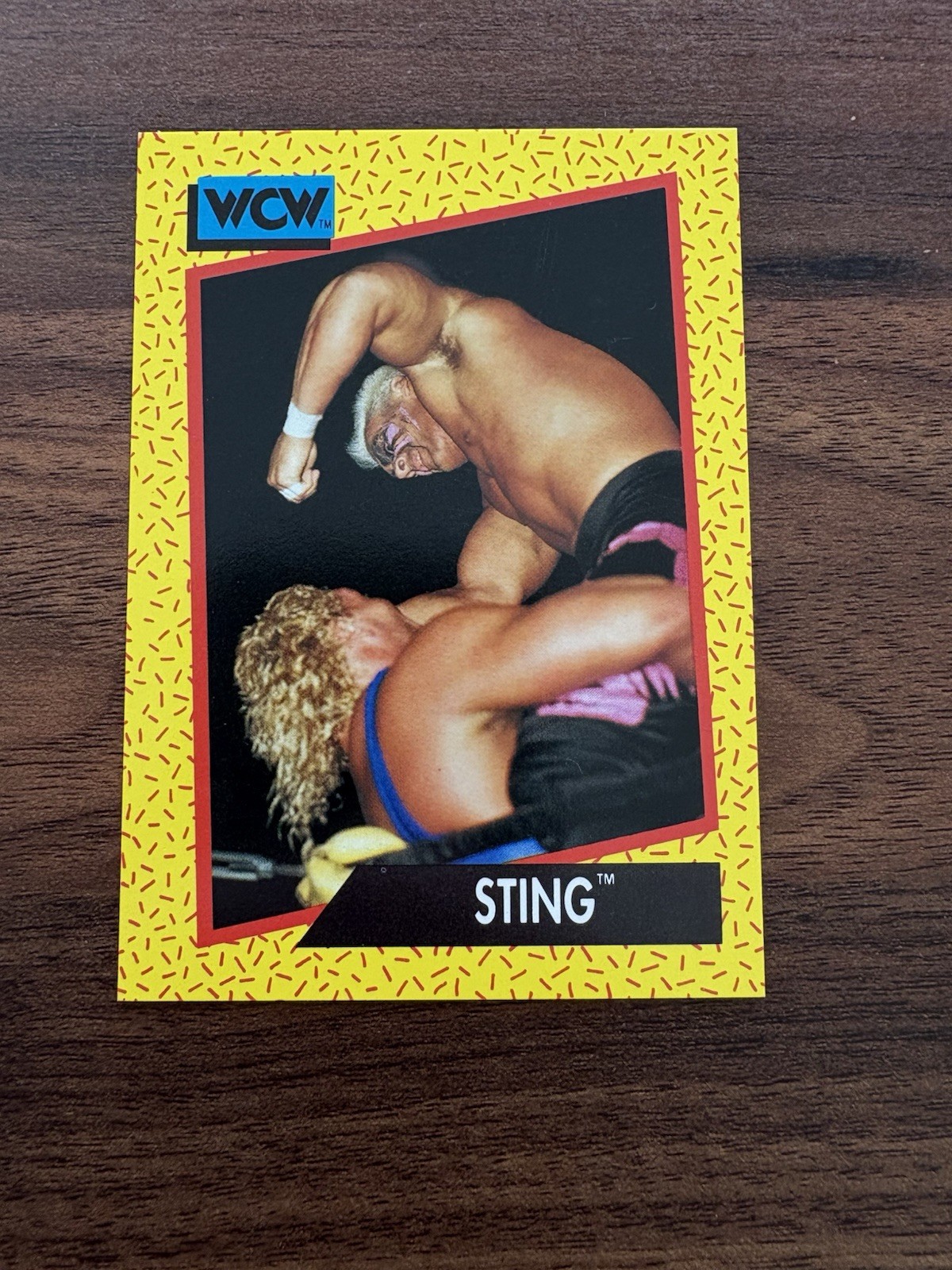 1991 Impel WCW Sting #5 NM