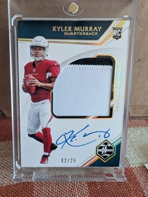2019 Panini Limited Kyler Murray Gold /25 #141 Rookie RC RPA Patch Cardinals