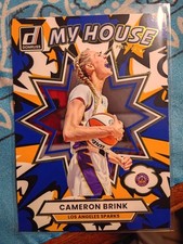 2025 Panini Donruss WNBA - My House Cameron Brink #14 Press Proof Blue