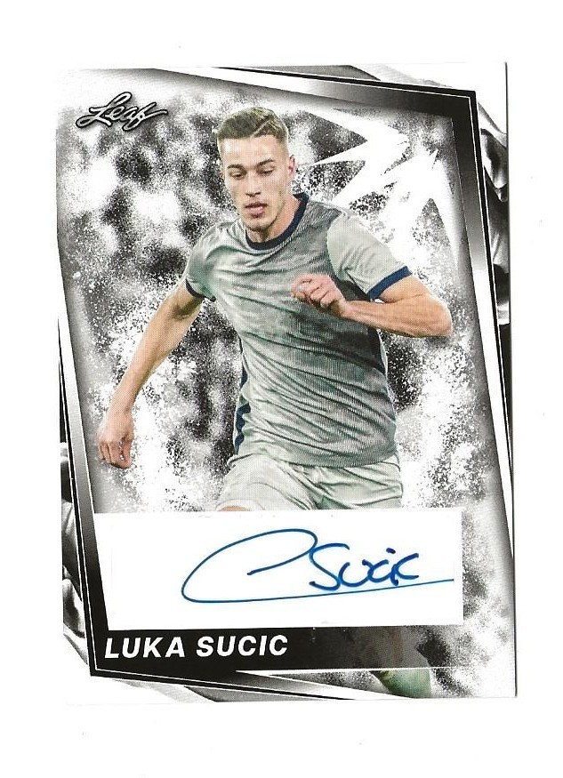 2024 Leaf Soccer LUKA SUCIC Autographed Card AUSTRIA FIFA | eBay