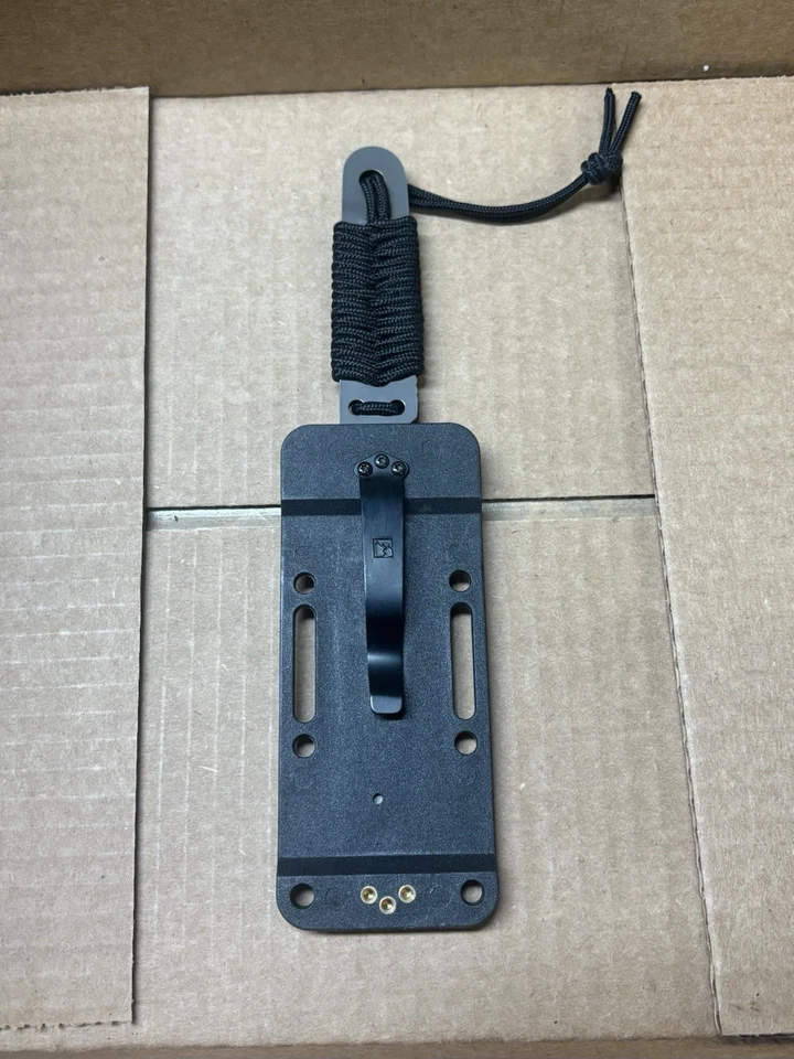 Cricket Ed Halligan S.T.I.F.F. Kiss Tanto Knife with Sheath - Image 3 of 4