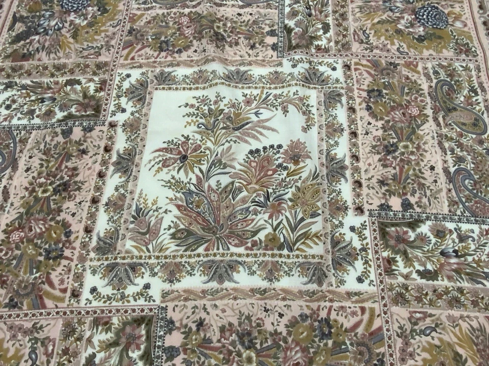 Bufanda chal para mujer The Metropolitan Museum of Art patrón de flores de lana PEC Foto 2 de 4