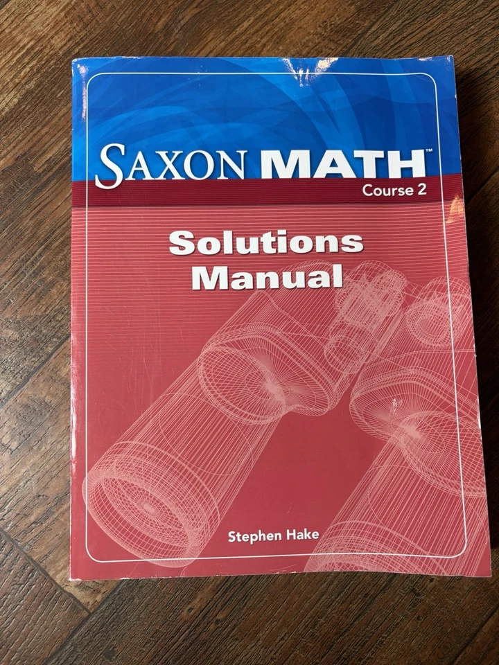 Saxon Math Course 2 Solutions Manual Paperback by Stephen Hake - Image 2 of 4