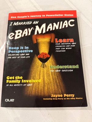 E-bay Book -I Married an E-bay Maniac-Learn eBay Balance & Tips - Free Shipping