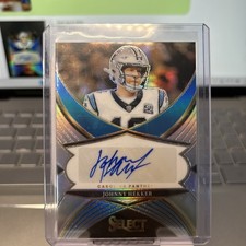 2024 Panini Select - Select Signatures Johnny Hekker #SSP-JHR Silver Prizm (AU)