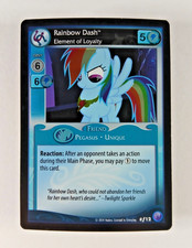 Rainbow Dash, Element of Loyalty #f12 Foil - Canterlot Nights My Little Pony CCG