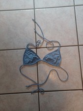 American Eagle Outfitters Women's String Bikini Top Size S Tactel Nylon Blend