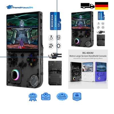 RG40XXV Handheld Spielkonsole 4 Zoll 64 GB TF