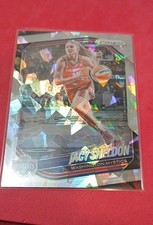 2025 Panini Prizm WNBA - Jacy Sheldon #113 Ice Prizm Washington Mystics Card 
