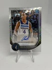 2025-26 Bowman Chrome Rob Dillingham Auto Minnesota Timberwolves #BCA-RD