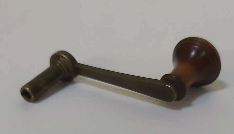 Longcase Clock Cranked Winding Key - Image 4 of 4