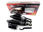 ROYAL ENFIELD 350 METEOR STELLAR 320mm JBS AIR NITROGEN CELL SHOCK ABSORBERS BLK