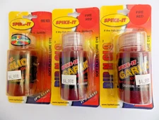 SPIKE IT DIP-N-GLO GARLIC FIRE RED - 3 BOTTLES - B9