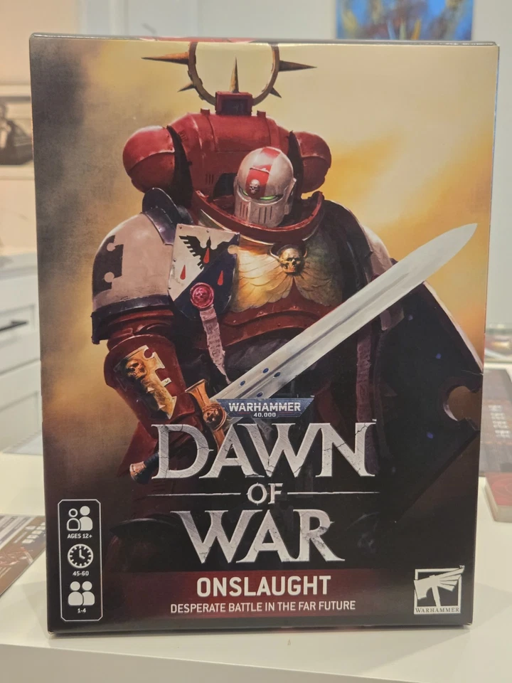 Настольная игра Dawn of War Onslaught с профессиональными раскрашенными моделями кровавых воронов. - Изображение 2 из 4