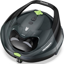 PF1 Cordless Pool Vacuum Cleaner Robot: 150 Min Runtime, Triple Layer Filtration