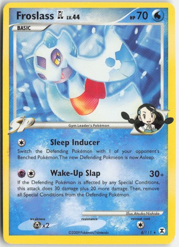 Pokemon Rising Rivals #6/111 Froslass GL