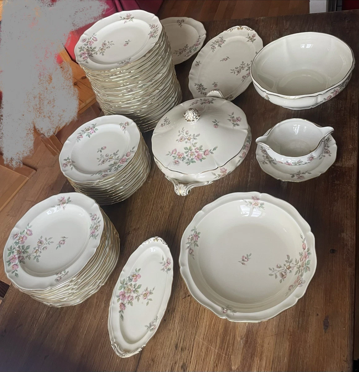 Service De Table Ancien Wawel – 32 Pièces, Porcelaine Polonaise
