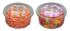 Zachary Fruit Slices, Orange and Multi-Color 2 packs  (1 of each)