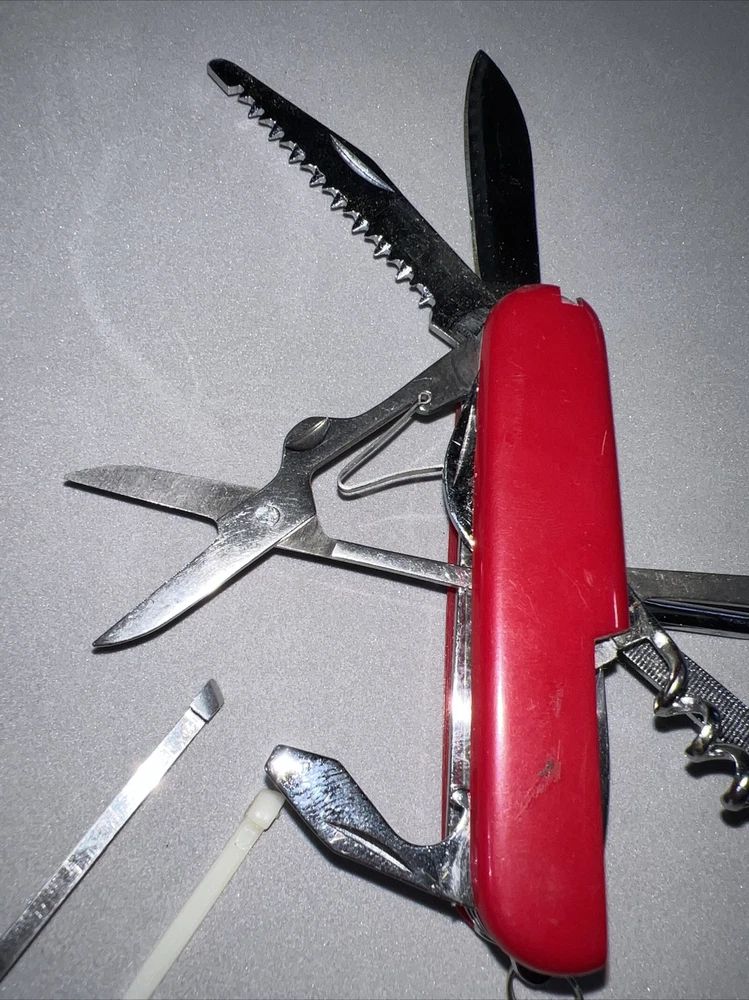 multi tool Folding Pocket Knife 12 Piece Utility Complete EDC Camping Hiking multi tool Folding Pocket Knife 12 Piece Utility Complete EDC Camping Hiking