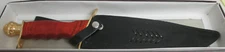 bowie knife  undertaker warrior gold edition chipaway cutlery cw 116cb NIB