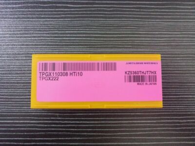 10PCS/Box TPGX110308 HTI10 Carbide Insert New #E3