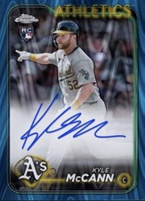 2024 Topps Chrome Update Blue Rookie RC Signature Auto KYLE McCANN Digital