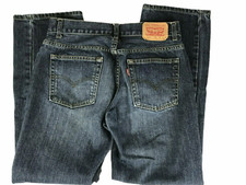 LEVIS Jeans Kids Boys Youth Size 18 Reg. W29 x L29. 505 Regular Style.