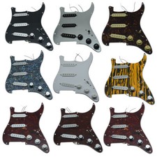 KAISH Loaded ST SSS Prewired Pickguard fits FD Strat Various Colors Available