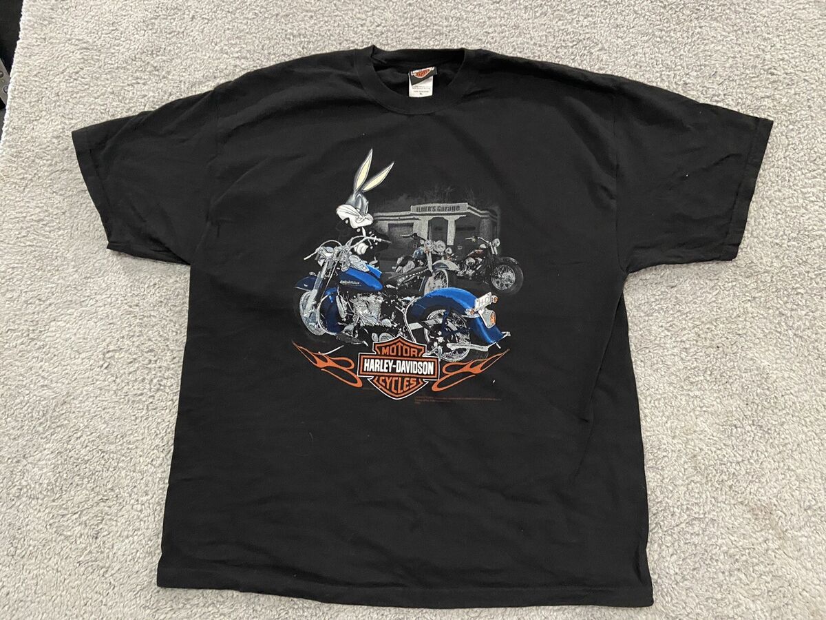 Harley-Davidson Fun Wear Harley T-Shirt Loony Tunes Bugs Harley-Davidson Fun Wear Harley T-Shirt Loony Tunes Bugs