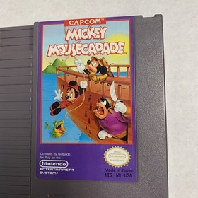 Mickey Mousecapade By Capcom Nintendo NES  Authentic Game Only