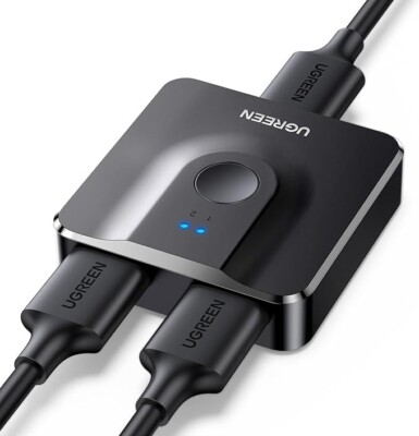 UGREEN HDMI 2.0 Switch 4K@60Hz Bidirektional HDMI Switch Splitter 1 in 2 Out