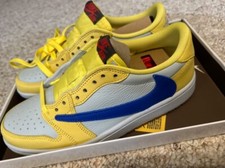 Size 8 - Travis Scott x Air Jordan 1 Retro OG SP Low Canary Size 8 - Travis Scott x Air Jordan 1 Retro OG SP Low Canary