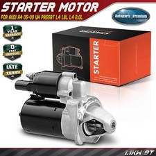 Starter for Audi A4 A4 Quattro Volkswagen Passat L4 1.8L 2.0L 1.1KW 12V CW 9T