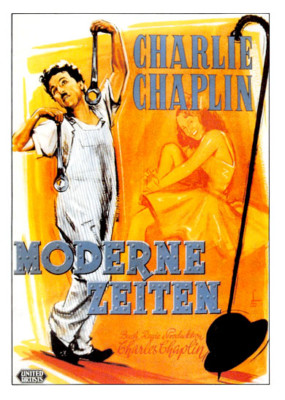 Plakatkarten-Collection CHARLIE CHAPLIN / 8 Karten Cinema / Video Plus