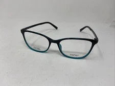 ESPRIT ULTRA LIGHT EYEWEAR ET33459 508 53-17-140 BLACK GREEN EYEGLASSES D288