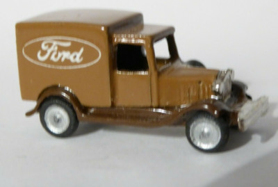 Marks Spur N 1:160 alter Ford A 31 Kastenwagen mit Ford Werbung gut erhalten