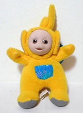 PLAYSKOOL VTG 1999 TELETUBBIES YELLOW SOFT STUFFED PLUSH DOLL 6'' EUROPE UNUSED