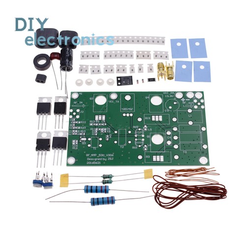 45W SSB Linear Power Amplifier CW FM HF Transceiver Shortwave DIY Kit - Zdjęcie 2 z 10