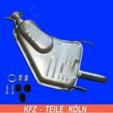 OPEL VECTRA B 2.0 Diesel Endschalldämpfer Endtopf Auspuff Schalldämpfer