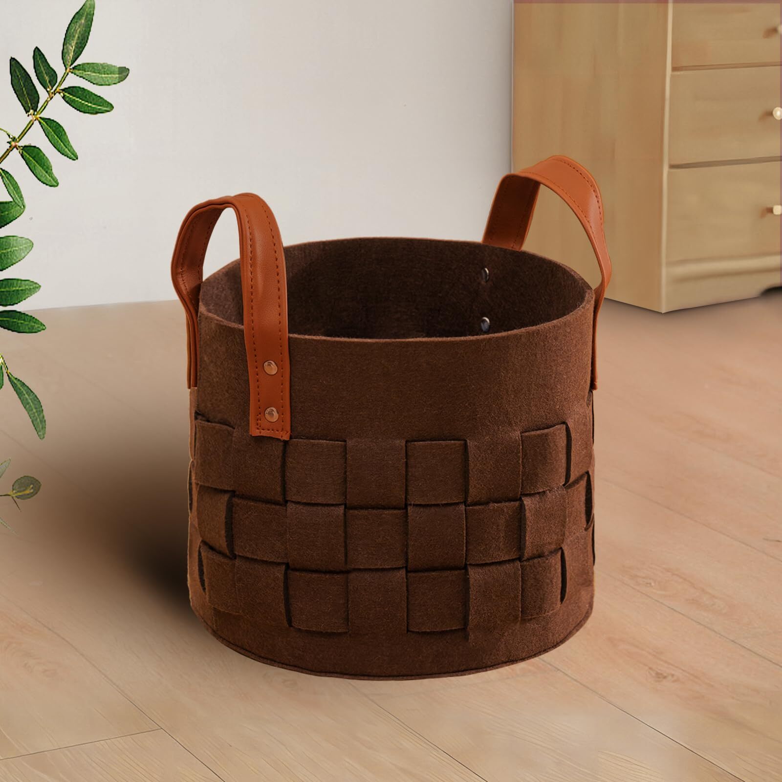BOLDMONKEY Storage Baskets for Shelves 1 Pack Medium 11