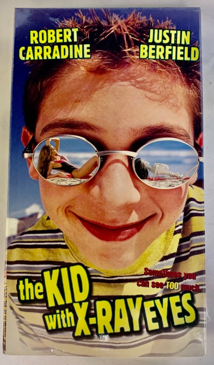 The Kid With X-Ray Eyes VHS,1999 New Horizons Justin Berfield