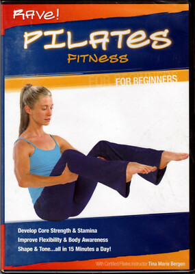 PILATES FITNESS for BEGINNERS on a RAVE! DVD The CORE Abs EXERCISE