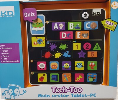 Tech Too Tablet PC - Motorik, Spielzeug , Kinder , Lernen , Lernspielzeug,Haptik