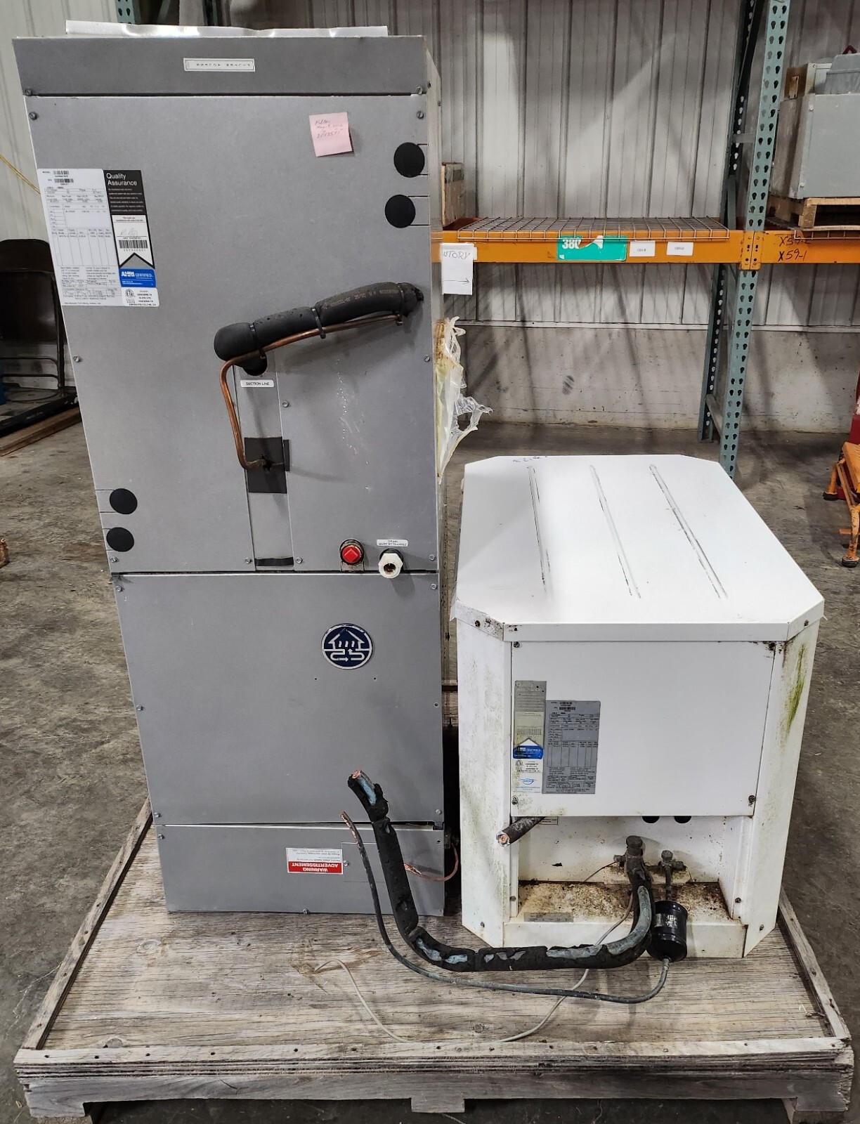 Waterfurnace Outdoor Split Heat Pump Air Handler Single Phase 13125 eBay