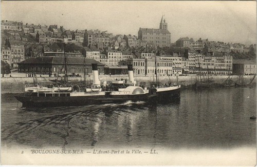 CPA AK Boulogne-sur-Mer - L'Avant-Port SHIPS (1203301)
