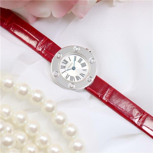 Cartier Love WE800231 Quartz White Gold 