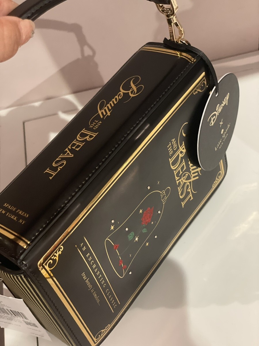 Kate Spade X Disney Beauty and the Beast 3d Book Crossbody