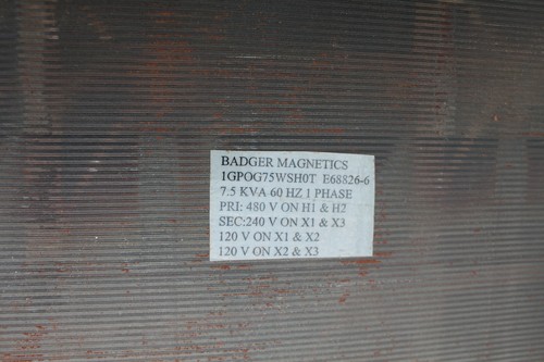 Hoffman Enclosure CD-604424 Badger Magnetics Step Down Transformer NEW STAINLESS - Picture 4 of 10